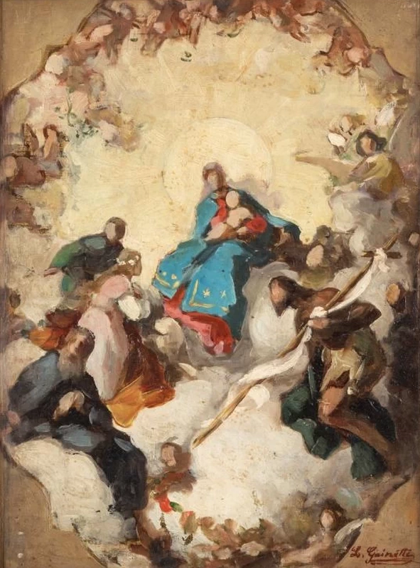 Bozzetto per cielo
